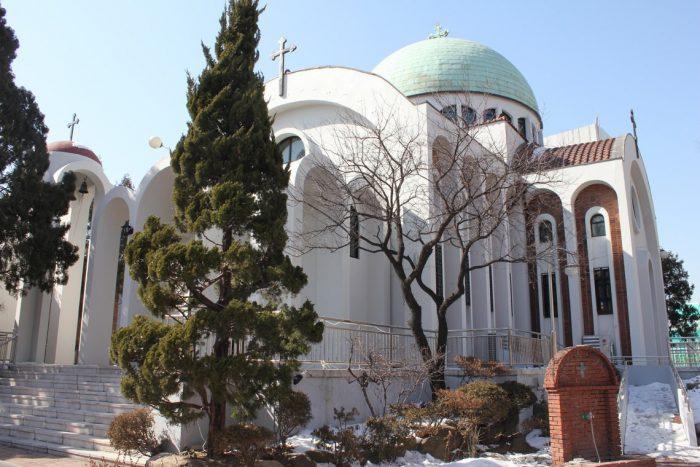 Собор Святого Николая Чудотворца. Сеул, Республика Корея.