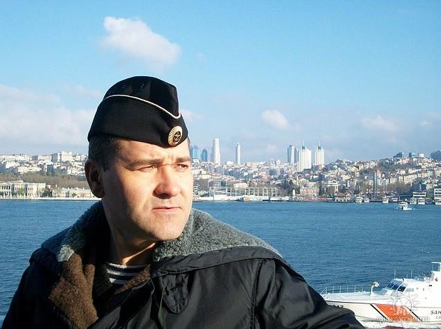 Гвардии капитан 2 ранга Сергей Соломаха.