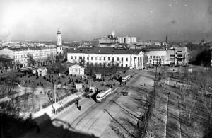 Киев. Контрактовая площадь. 1953-й год.