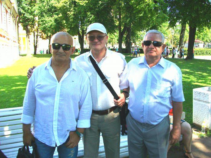 Слева направо: Менг Виктор Александрович, Секерин Александр Сергеевич, Курин Николай Александрович