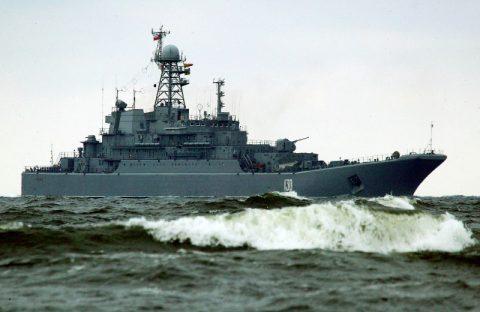 Большой десантный корабль Балтийского флота «Королев»