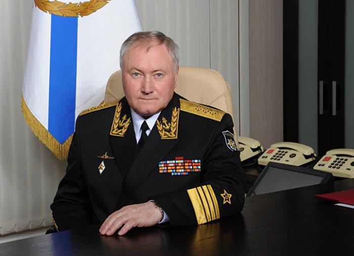 Главнокомандующий Военно-Морским Флотом адмирал В.И.Королёв
