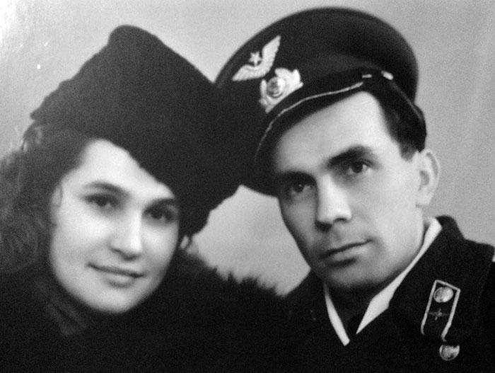 Кузнецовы Маргарита Яковлевна и Михаил Николаевич, 1951 год.