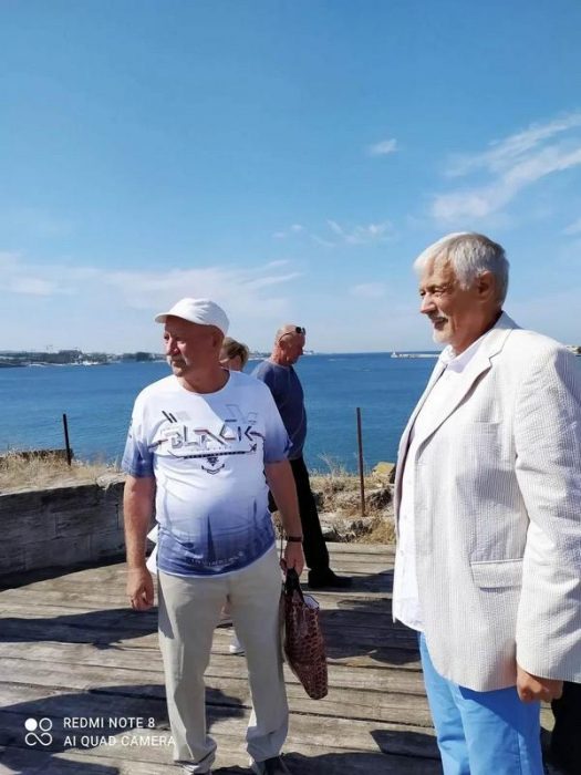 Слева направо: Мицуков Пётр Иванович, Пятыгин Александр Геннадьевич
