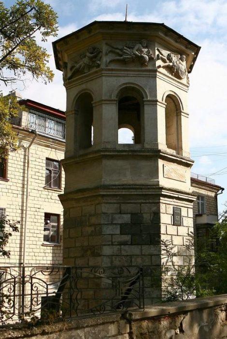 Башня ветров для вентиляции книгохранилищ построена в 1849 году.