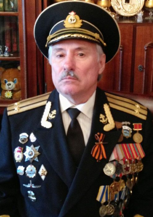 капитан 2 ранга Ушаков В.Д.