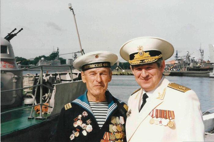 Встреча с флотской юностью.