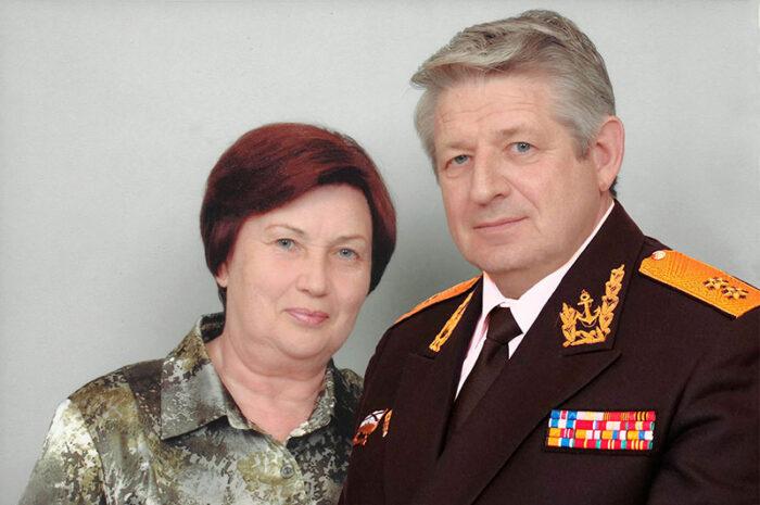 Касьяновы Валентина Николаевна и Валерий Павлович. 55 лет вместе.